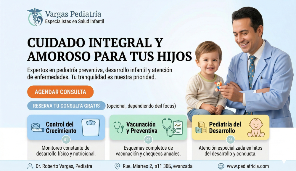 Página web para Pediatria